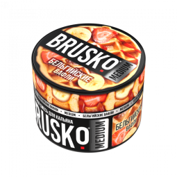 Бестабачная BRUSKO (БЕЛЬГИЙСКИЕ ВАФЛИ)