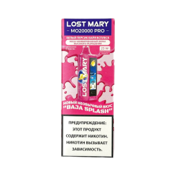 LOST MARY MO 20000 Белый Персик Байя Всплеск