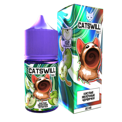 CATSWILL hard  Кислые Яблочные Червячки