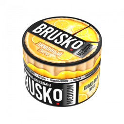 Бестабачная BRUSKO (ЛИМОННЫЙ ПИРОГ)