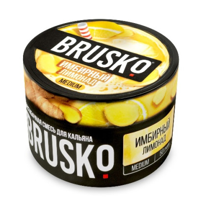 Бестабачная BRUSKO (ИМБИРНЫЙ ЛИМОНАД)