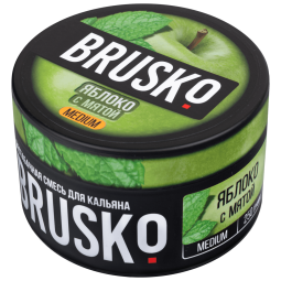 Бестабачная BRUSKO (Яблоко Киви)