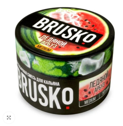 Бестабачная BRUSKO (ЛЕДЯНОЙ АРБУЗ)