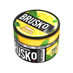 Бестабачная BRUSKO (ЛИМОН С МЕЛИССОЙ)