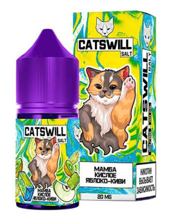CATSWILL hard  Мамба Кислое Яблоко-Киви