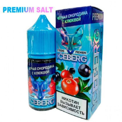 ICEBERG 20mg (Черная смородина с клюквой)