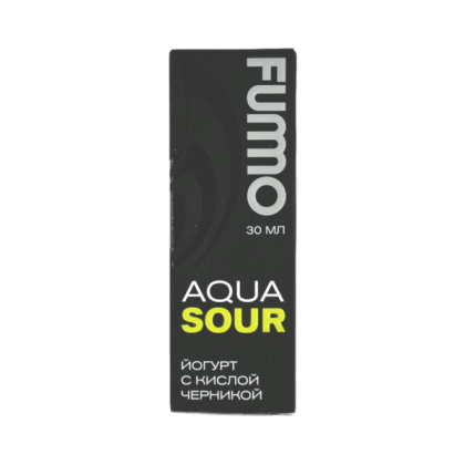 Жидкость Fumo AQUA Sour - Йогурт с кислой черникой