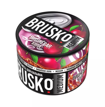 Бестабачная BRUSKO (Вишневая кола)