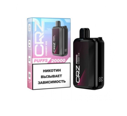 Одноразовая ЭСДН CRAZYVAPE 20000 2% Вишня со льдом