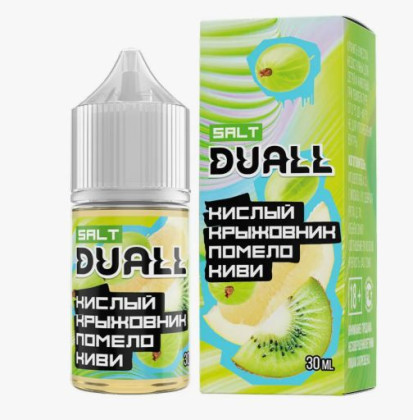 DUALL 20мг Кислый крыжовник помело киви