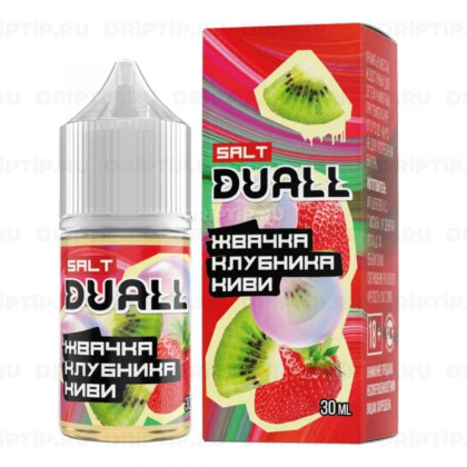 DUALL 20мг Жвачка клубника киви
