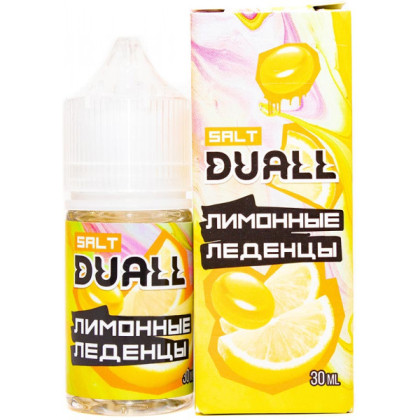 DUALL 20мг hard Лимонные леденцы