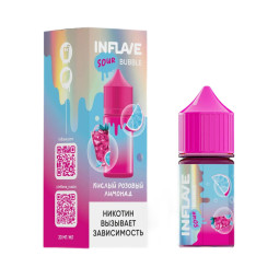 Жидкость Inflave BUBBLE - Кислый розовый лимонад