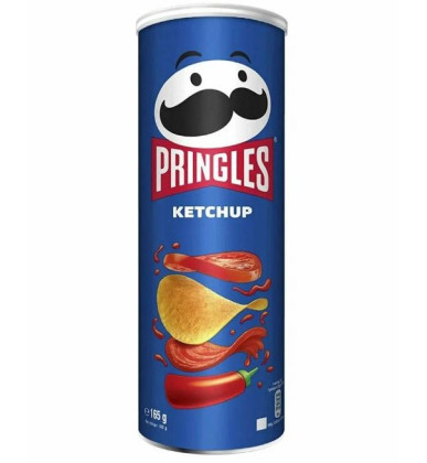 Чипсы Pringles - Ketchup 165гр (19шт в уп) Европа