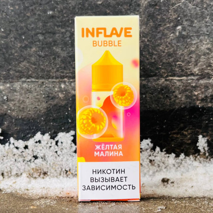 Жидкость Inflave BUBBLE - Желтая малина
