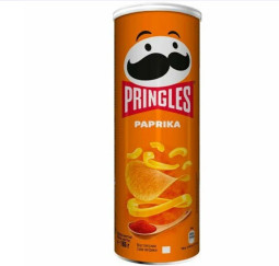 Чипсы Pringles - Paprika (Оранжевая) 165гр (19шт в уп) Европа