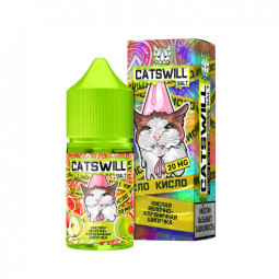 CATSWILL 20мг Кислая Яблочно-Клубничная Шипучка