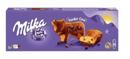 Milka Бисквит Tender Cow 140гр (16шт в уп) ГЕРМАНИЯ