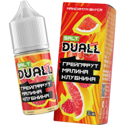 DUALL 20мг hard Грейпфрут Малина Клубника