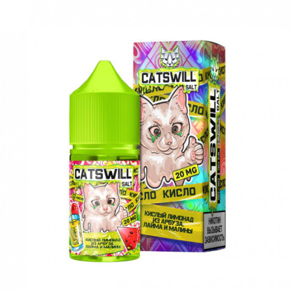 CATSWILL 20мг Кислый Лимонад из Арбуза Лайма и Малины