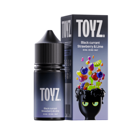 Toyz Zero Black currant Strawberry lime, 0 мг/мл, 30 мл