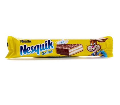 Nesquik Вафли в молочном шоколаде 18г (30шт в уп) ТУРЦИЯ