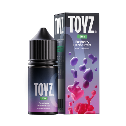 Toyz Zero Raspberry Black currant, 0 мг/мл, 30 мл