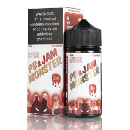 JAM MONSTER 3mg -Клубничный джем арахисовая паста тост