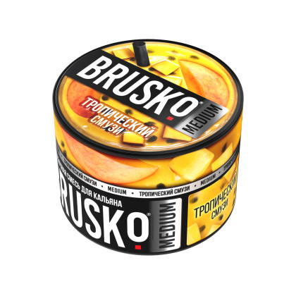 Бестабачная BRUSKO (ТРОПИЧЕСКИЙ СМУЗИ)