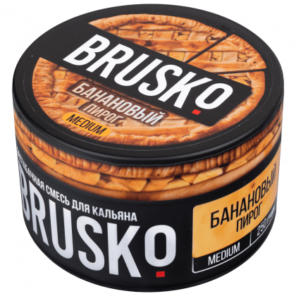 Бестабачная BRUSKO (Банановый пирог)