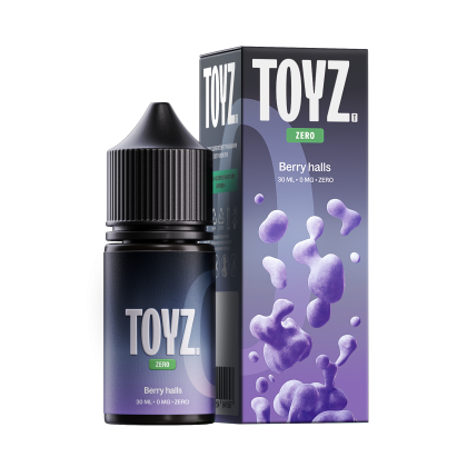 Toyz Zero Berry Halls, 0 мг/мл, 30 мл