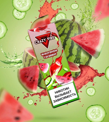 Crazy Vibe Str - Watermelon Cucumber