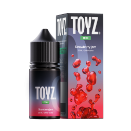 Toyz Zero Strawberry jam, 0 мг/мл, 30 мл