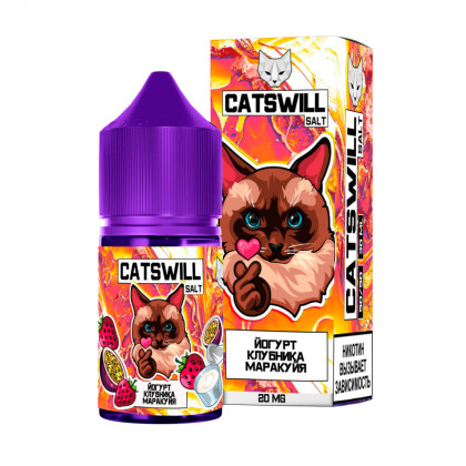 CATSWILL hard  Йогурт Клубника Маракуйя
