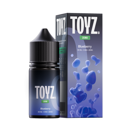 Toyz Zero Bluberry, 0 мг/мл, 30 мл