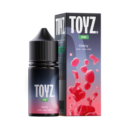 Toyz Zero Cherry, 0 мг/мл, 30 мл