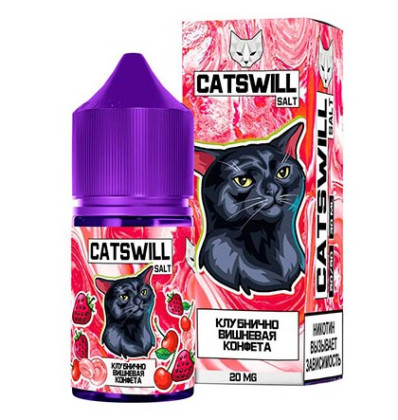 CATSWILL hard Клубнично вишневая конфета