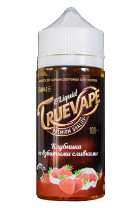 TrueVape (клубника со взбитыми сливками)