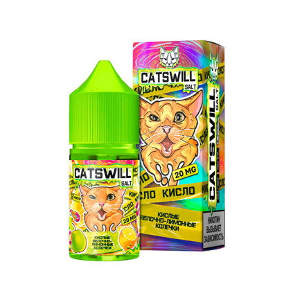CATSWILL hard Кислые Яблочно-Лимонные Колечки