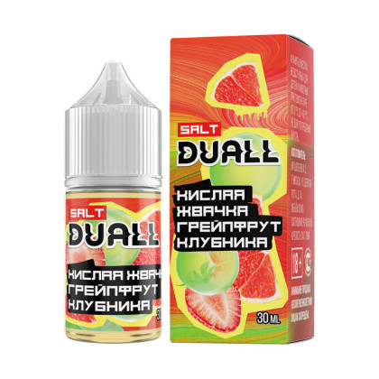 DUALL 20мг hard Кислая жвачка грейпфрут клубника
