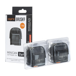 КРТ BRUSKO MINICAN POD, 3 мл, 1,0 Ом (упак. 1 шт.).