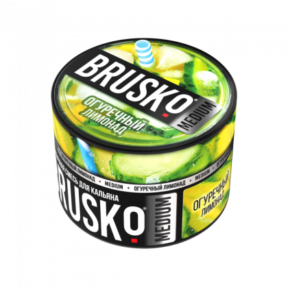 Бестабачная BRUSKO (ОГУРЕЧНЫЙ ЛИМОНАД)