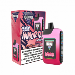 GANG IMMORTAL 16 000 ВИШНЕВО АРБУЗНЫЙ БАБЛГАМ