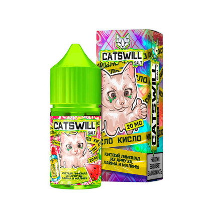 CATSWILL hard  Кислый Лимонад Из Арбуза, Лайма И Малины