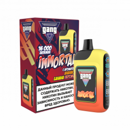 GANG IMMORTAL 16 000 АНАНАС БАНАН ПЕРСИК