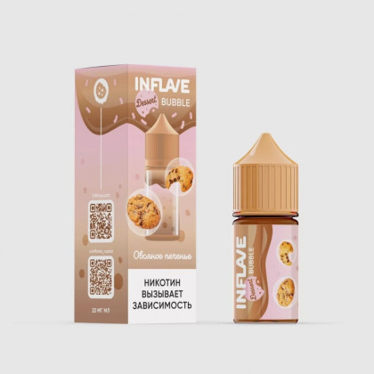 Жидкость Inflave BUBBLE - Овсяное печенье