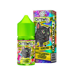 CATSWILL hard sour Кислая газировка с черной смородиной и клюквой