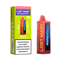 LOST MARY MO 20000 Кислая Малина Джем