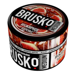 Бестабачная BRUSKO (ИНЖИРНОЕ ВАРЕНЬЕ)
